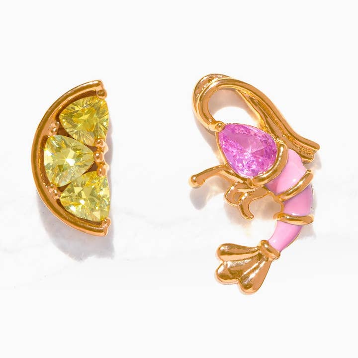 Pendientes Cóctel de Camarones para venta al por mayor de Girls Crew