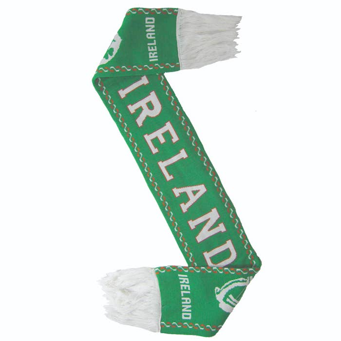 Dublin Gift Company - Wholesale Scarf - Unisex - Ireland Soccer Fan Scarf0