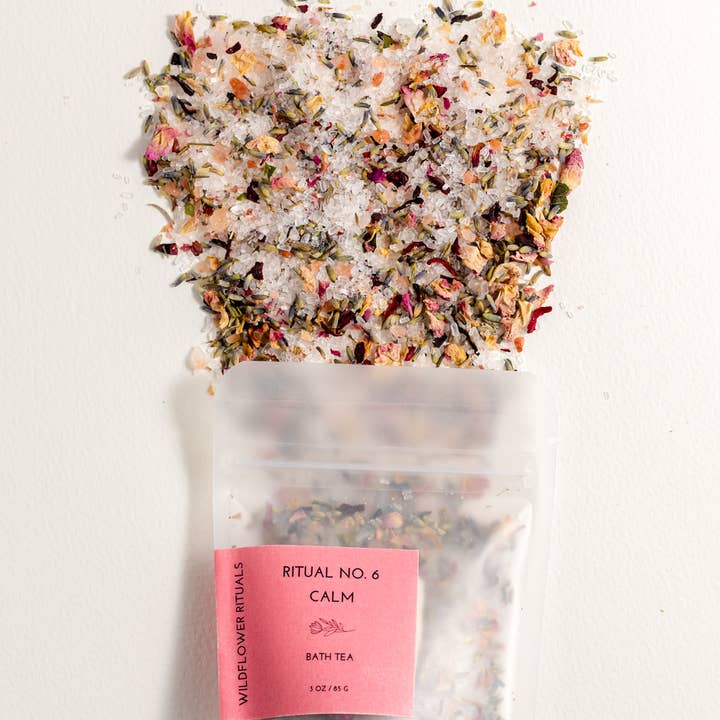 Wildflower Rituals - Venta al por mayor Gel/espuma de baño - Ritual Nº 6 Té de Baño Botánico Calmante - Lavanda Rosa4