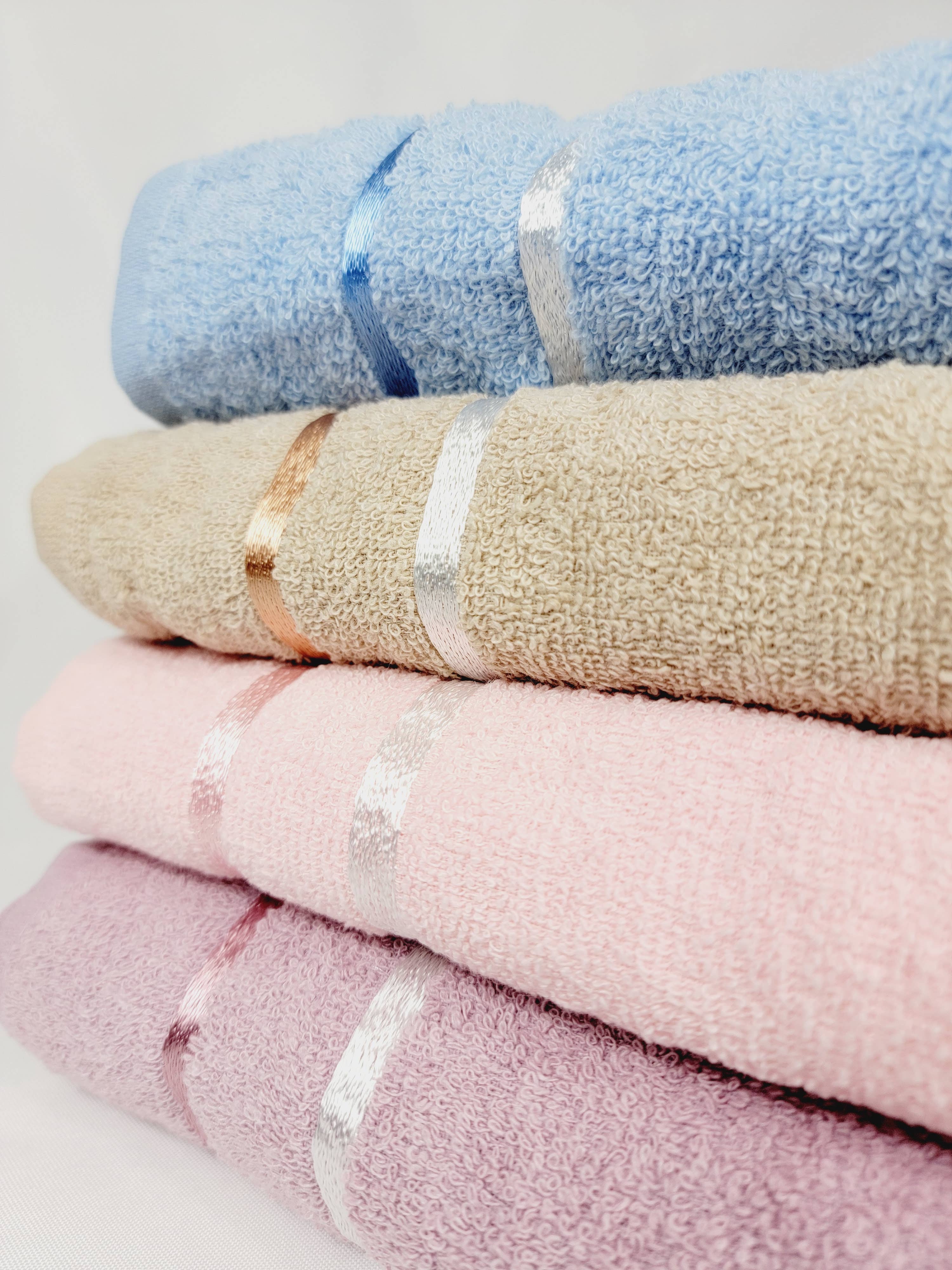 EBRU Home - Wholesale Towel Set - Bath Towel, Bath sheet Pink1