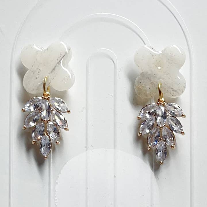 Pendientes gota de cristal para venta al por mayor de Aura Simply Creates