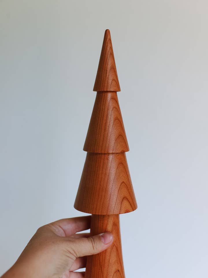 'Sugar Pine' - Large Full Size Woodland Christmas Tree for wholesale by Make It Slow | Modern Woodworking the Old Fashioned Way