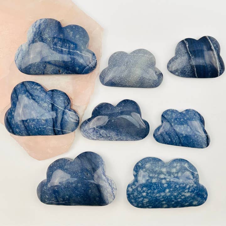 Rock Paradise - Wholesale Spiritual Stone/Crystal - Blue Quartz Crystal Clouds - Crystal Decor - By Weight -1