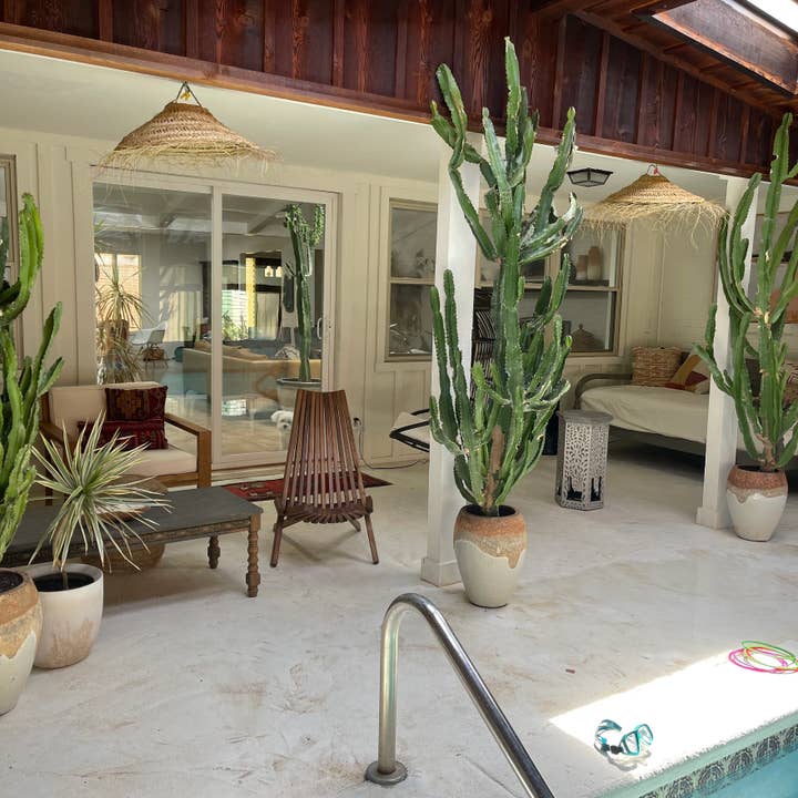 Moroccan Natural bazaar – Candeeiro/lâmpada suspensa por atacado – Luminária pendente de vime em forma de guarda-sol5