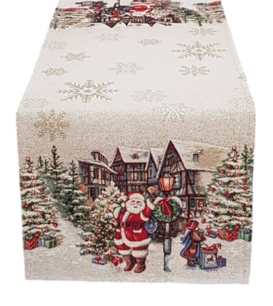 Lunaria Lab – wholesale Table runner – Christmas Runner Lurex Cabin in Gobelin0