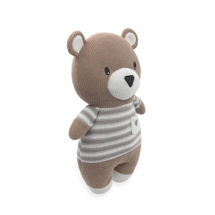 Living Textiles - Wholesale Stuffed/Plush Toy - Kids & Baby - Huggable Knit Toy - Brody Bear