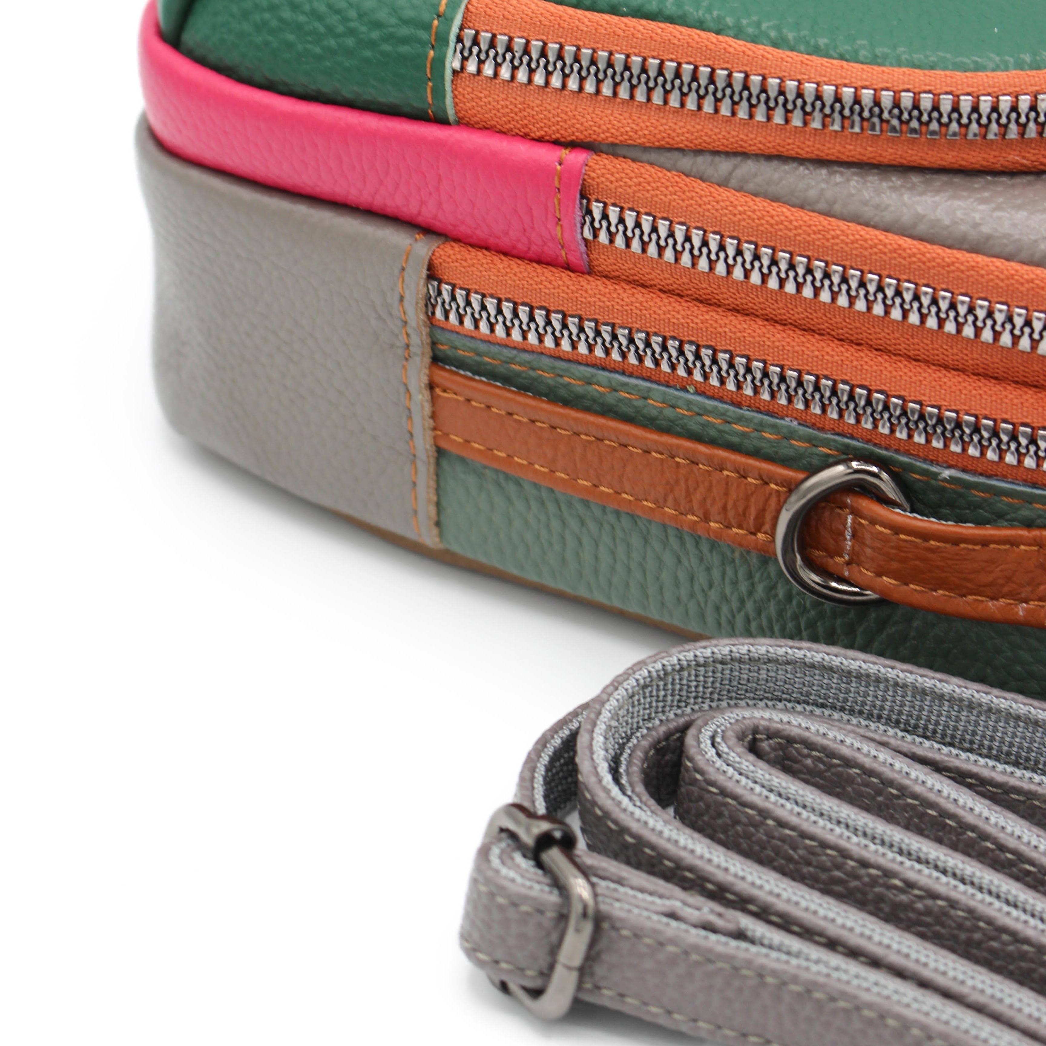 Zerimar 1942 – Engroshandel Rygsæk - Dame – Ægte læder crossbody-taske og rygsæk til kvinder, 19 x 10 x 9 cm24