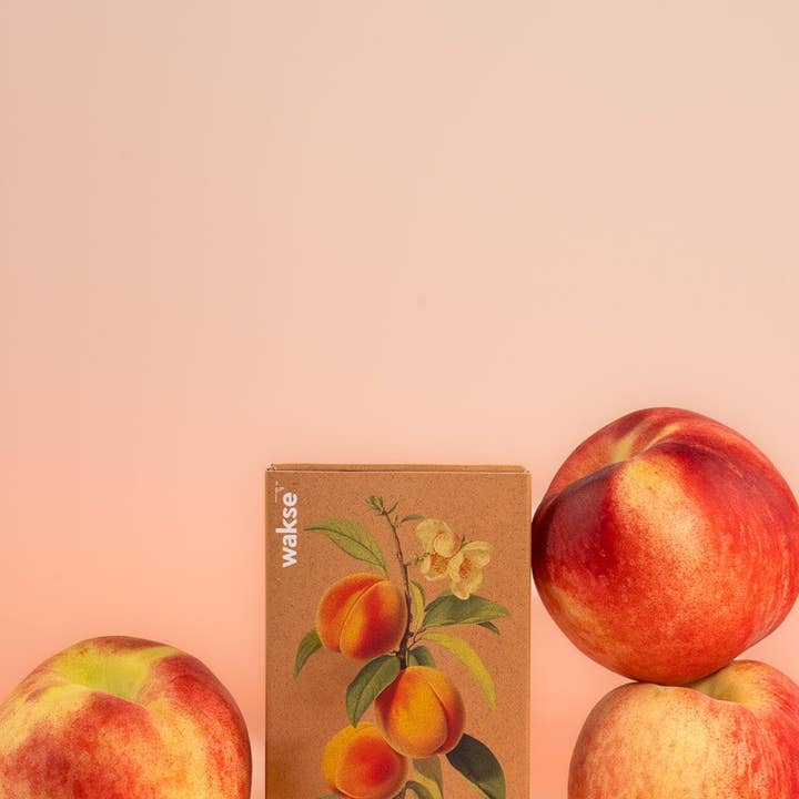 wakse – wholesale Eyebrow razor/shaper – Match Box Facial Wax Strips - Peach1