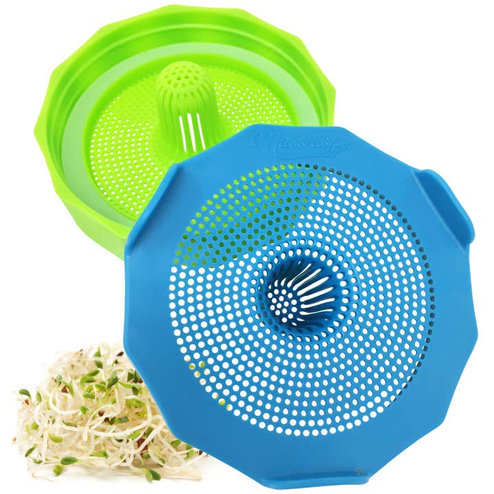 Masontops - Wholesale Food Storage Container - Bean Screen Sprouting Lids for Mason Jars