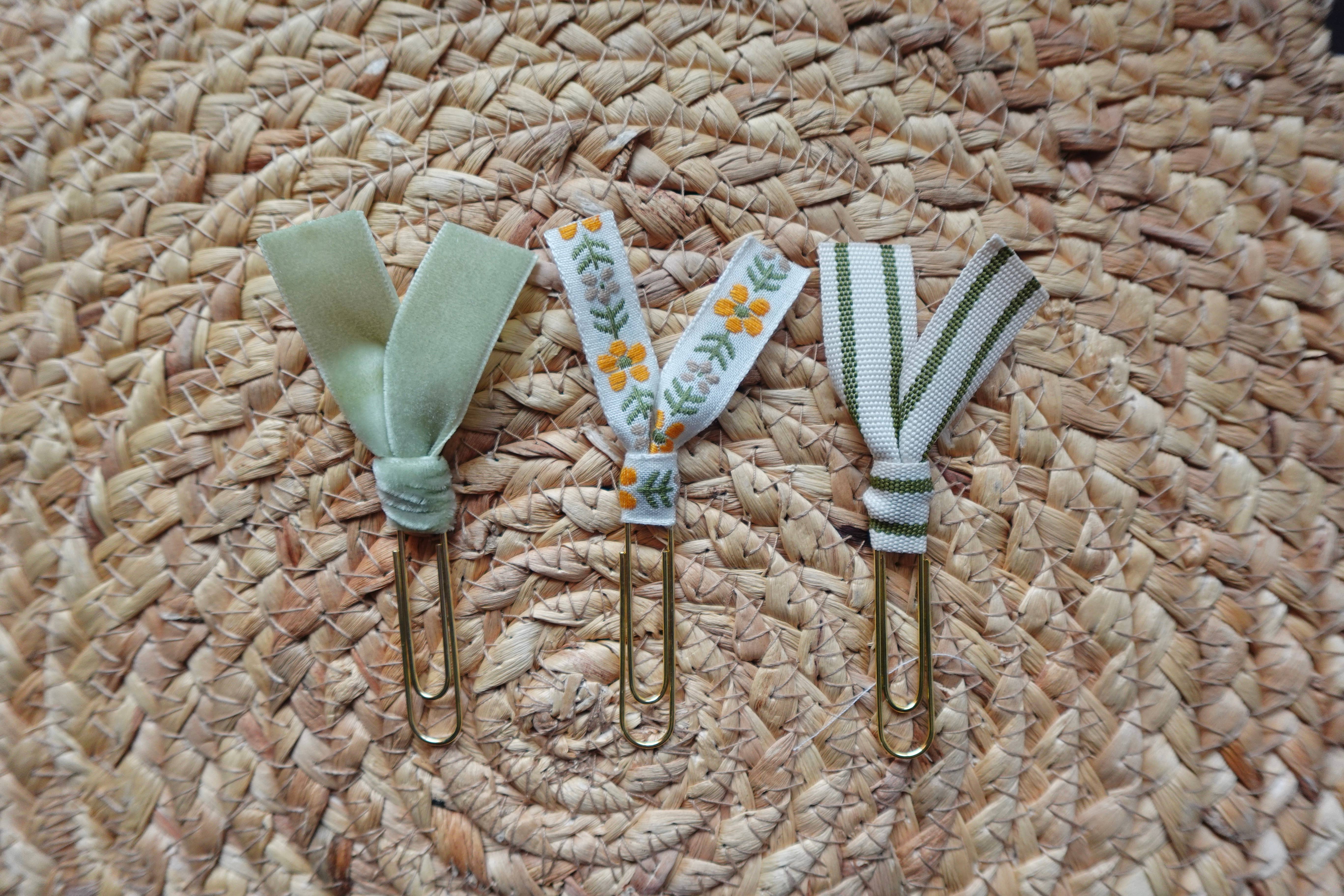 Kindness On Cotton - Wholesale Bookmark - Garden Grace Trio – Handmade Ribbon Bookmark5