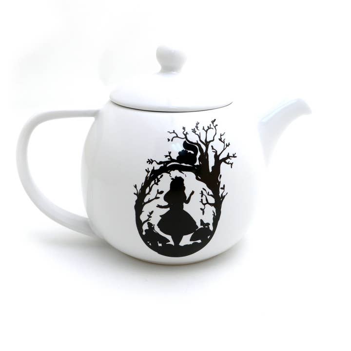 Lenny Mud - Vente Théière - Théière ronde Alice au pays des merveilles3