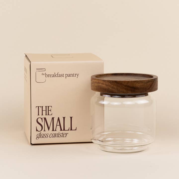 The Breakfast Pantry - Wholesale Canister - The Small Glass Canister2