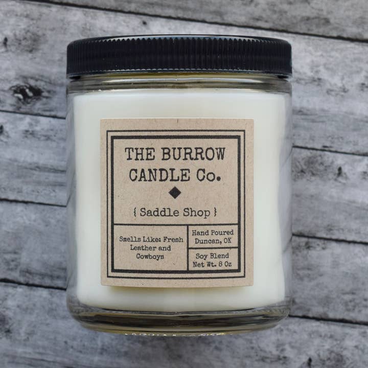Saddle Shop - Year Round for wholesale by The Burrow Candle Company