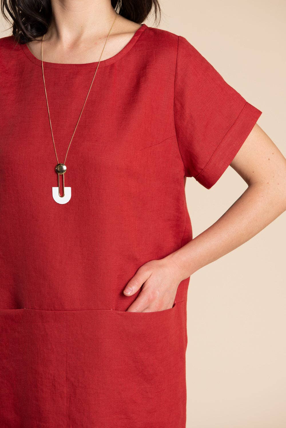 Closet Core Patterns – wholesale Craft sewing kit – Cielo Top + Dress Sewing Pattern 6