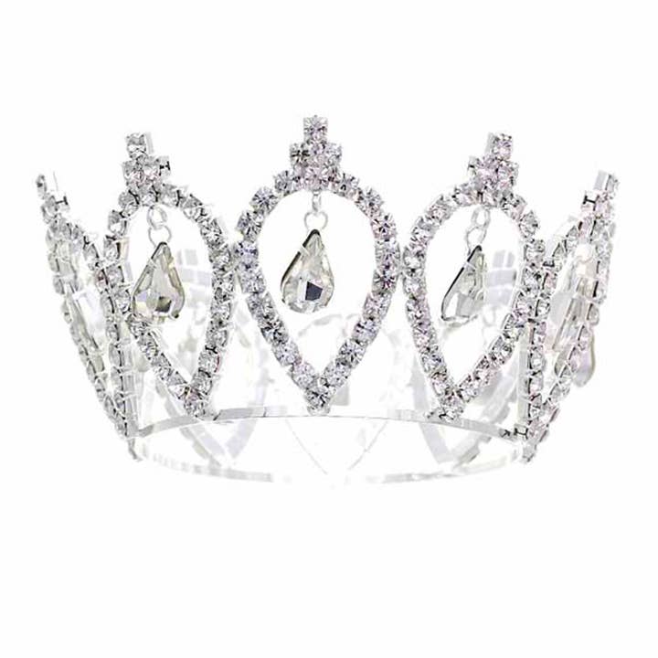 MINI-TIARA COURONNE EN STRASS, 60617 pour la vente par JOIA ACCESSORIES