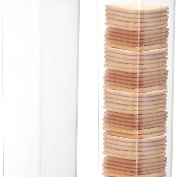 Youngever - Wholesale Food storage container - Youngever 2 Pack Plastic Cookie Containers(Square)
