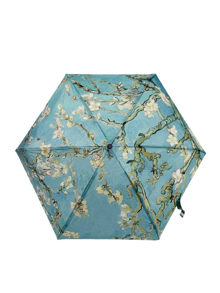 Parapluie Amandier en fleurs de Van Gogh avec étui de voyage (Mini) pour la vente par Fashion Scarf World