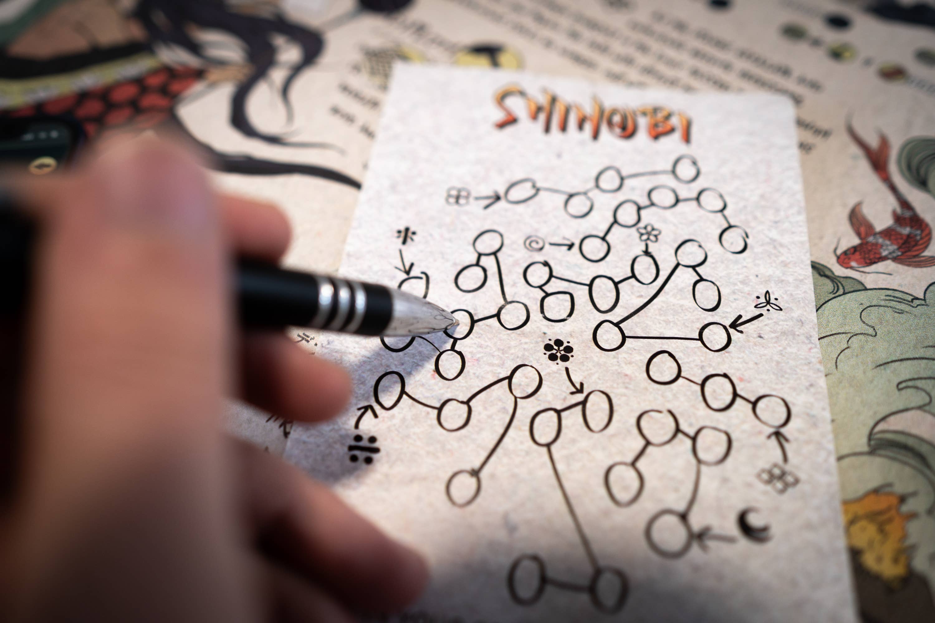 Escape Mail - Wholesale Board Game - Shinobi: The Ninja Scroll - Immersive Puzzle Adventure Game10