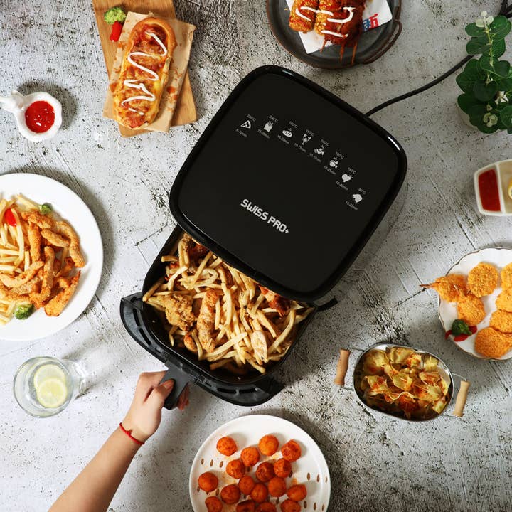 Swiss Pro+ - Venta al por mayor Electrodomésticos - Freidora de aire Silver 5L8