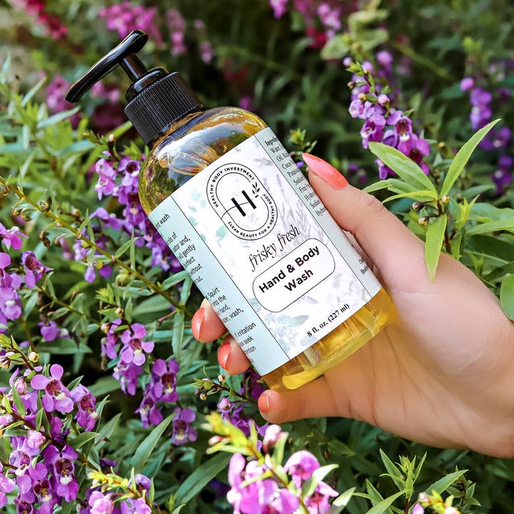 Healthy Body Investment, LLC - Wholesale Hand Soap/Wash - Natural Hand & Body Soap 8 fl. oz., Choose Your Scent4