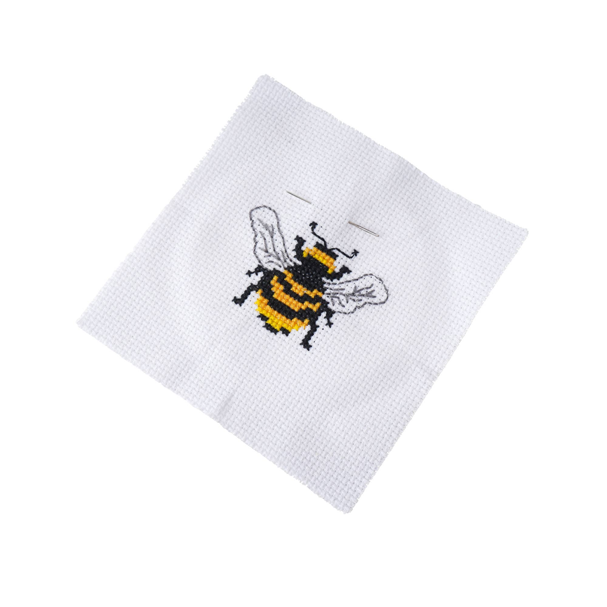 CGB Giftware – wholesale Embroidery/cross-stitch supplies – The Beekeeper Bee Design Cross Stitch Kit5