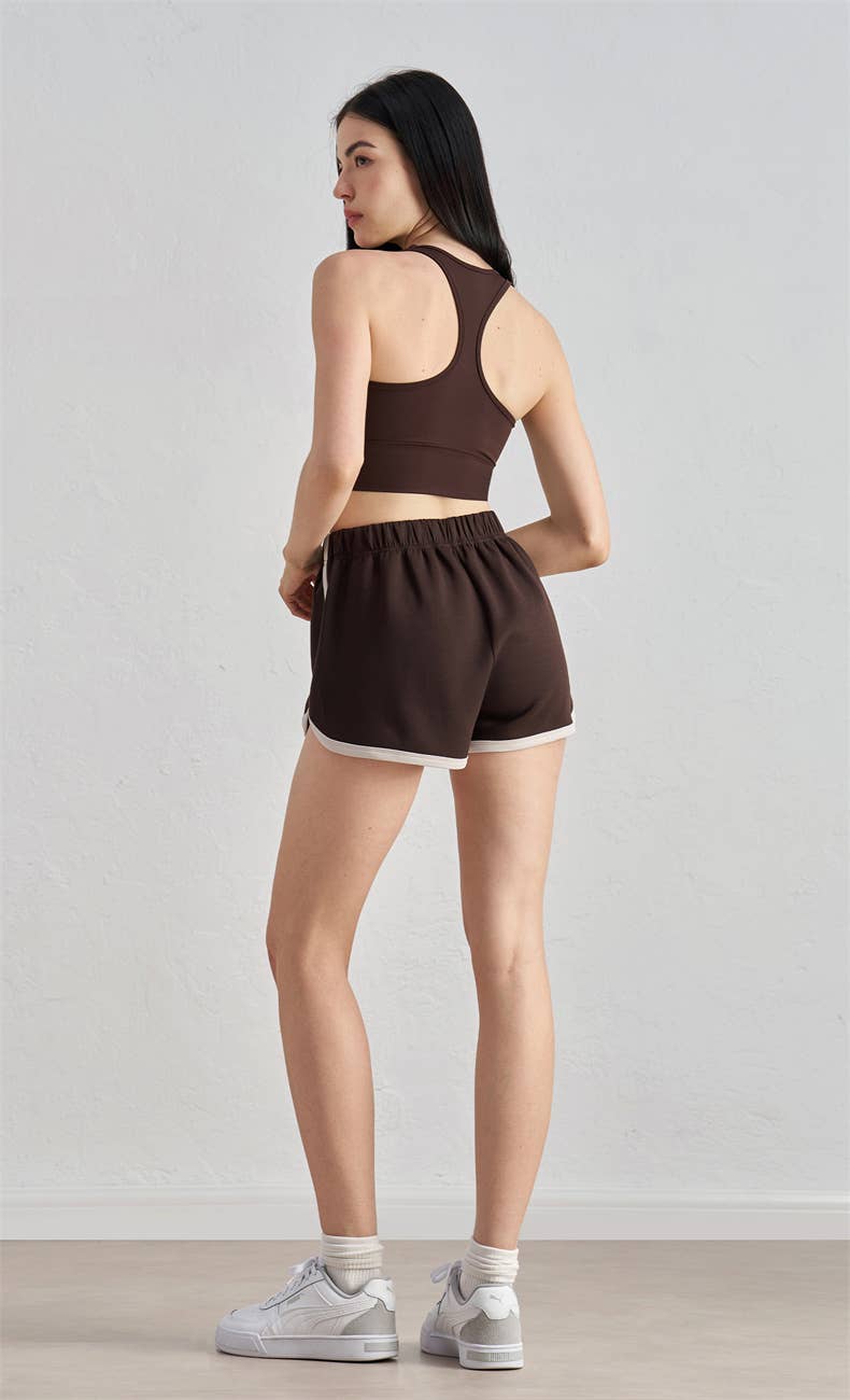 91thelabel - Wholesale Athletic Shorts - Women's - Regan Color Contrast Running Short5