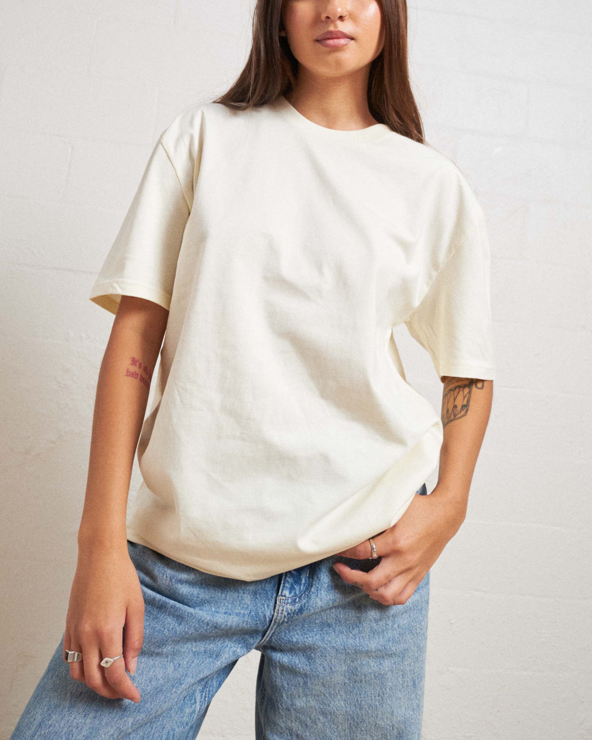Threadheads - Wholesale T-shirt – Unisex - Classic Tee 8 Pack: Natural, White, Grey, Pale Blue, Pink, Yellow1