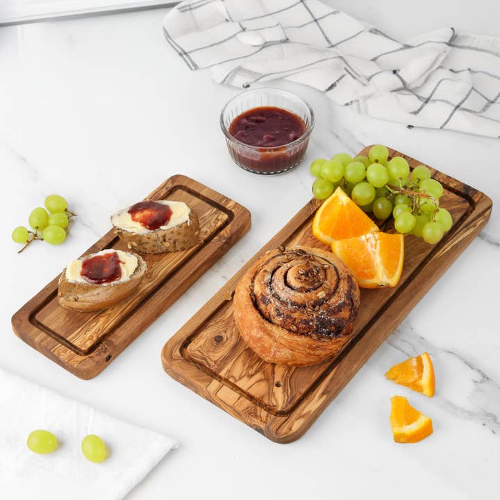 Krafts GmbH - Wholesale Cutting Board - Rectangular Board with Juice Groove