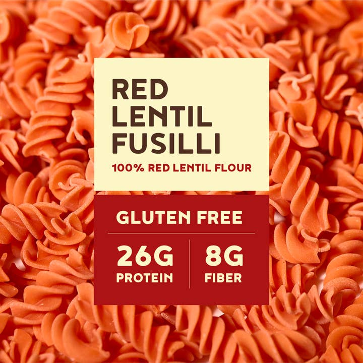 SOLENZI - Wholesale Pasta - RED LENTIL Pasta Gluten Free Fusilli 227g2