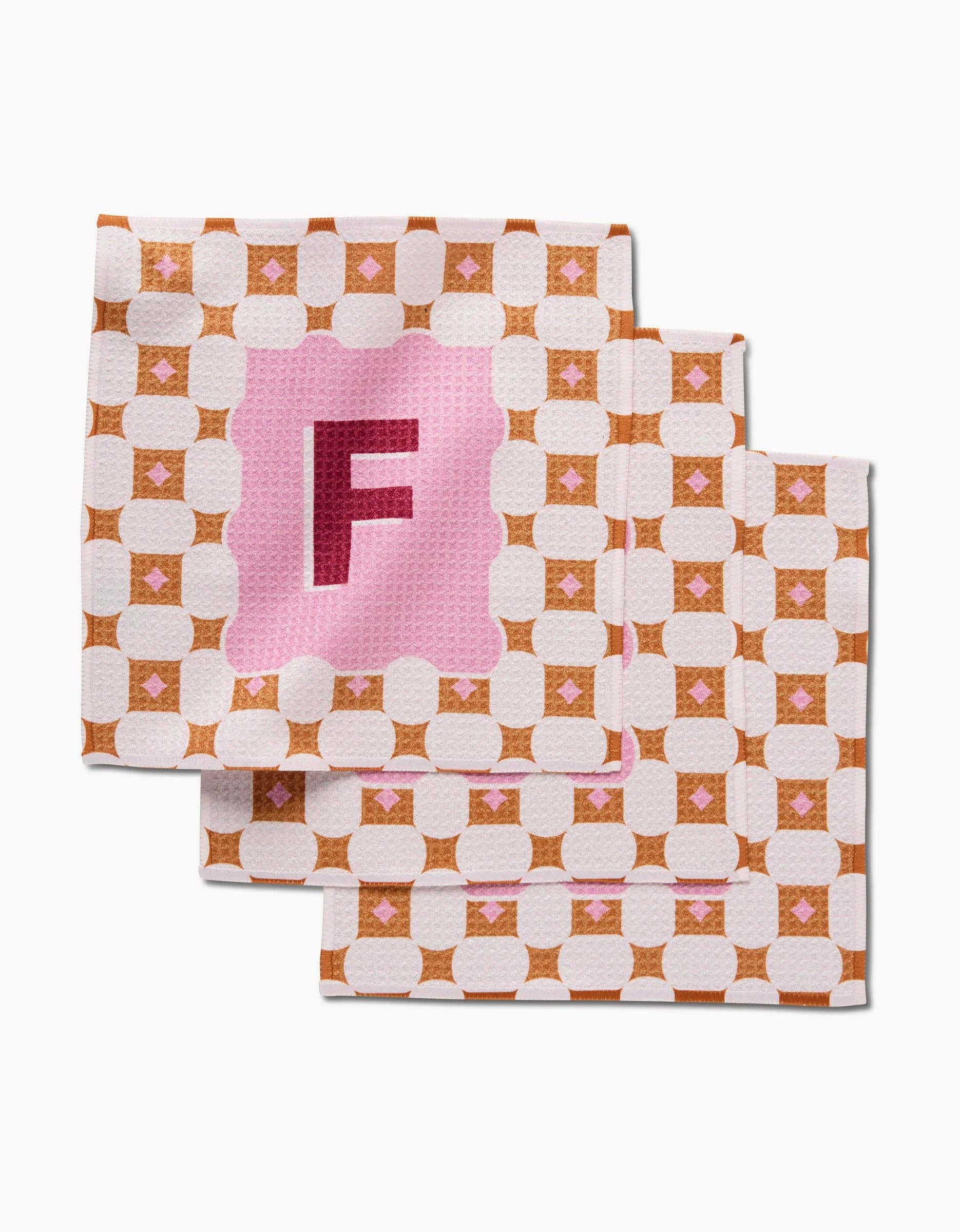 Geometry – toalha de cozinha por atacado – Azulejo com Monograma de Geometria8