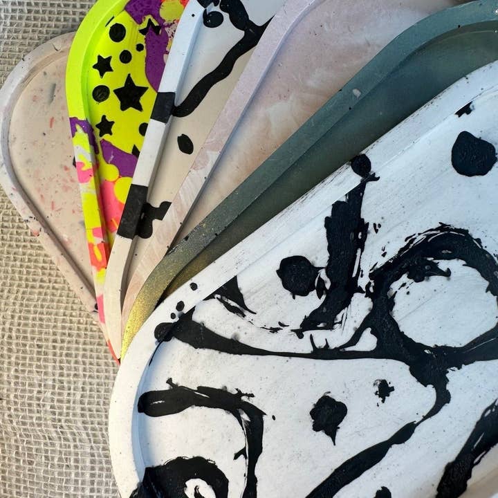 Oval Trinket Trays for wholesale by Chic Chaos Home