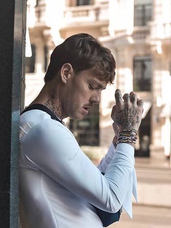 White Gran Via Shirt for wholesale by NUMERO 8 SPAIN