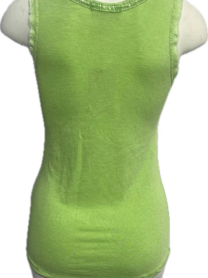 Marisima by Urban Mangoz – Tops – Mulher por atacado – Tops de Alças com Decote em V e Lantejoulas3