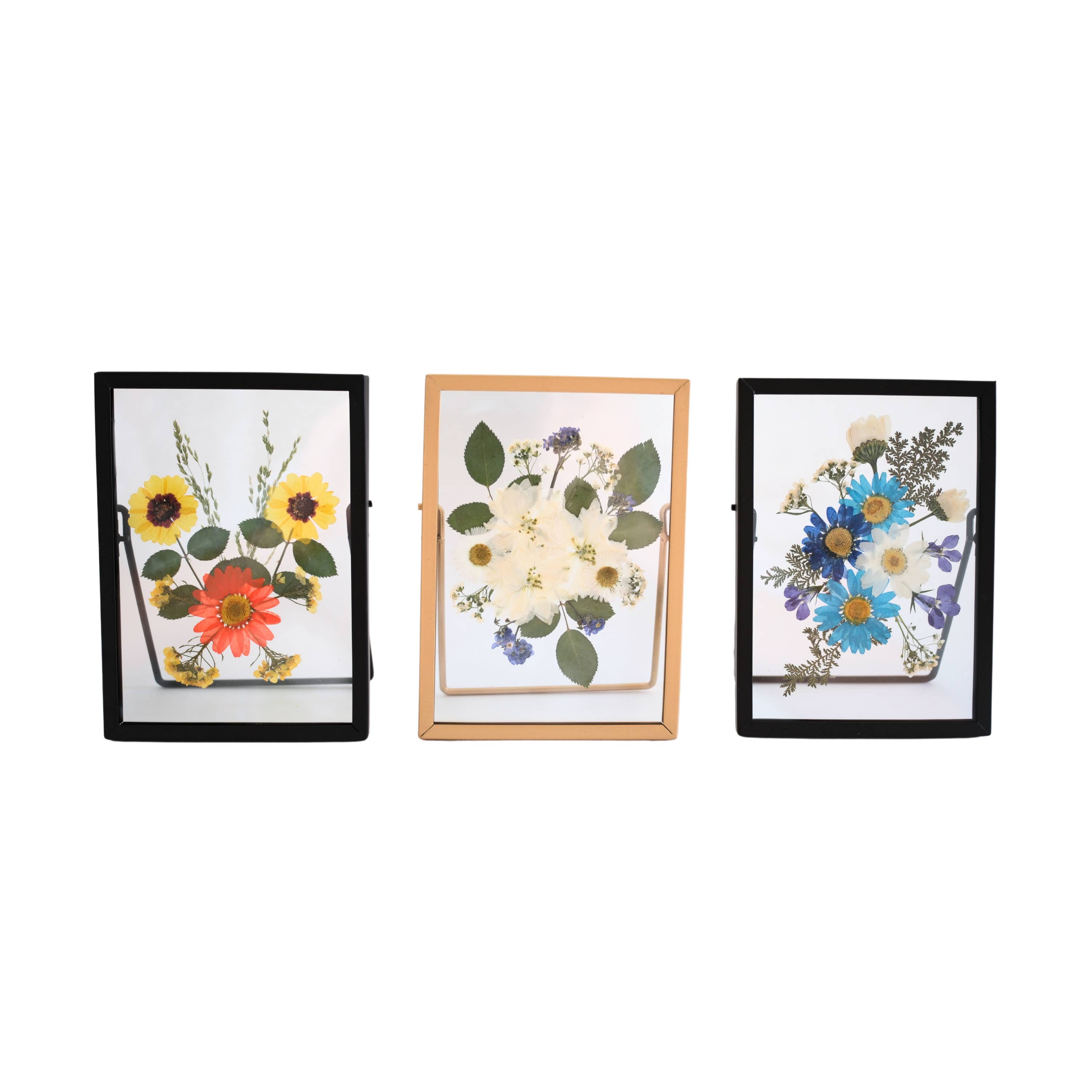 Sunnie Lane - Wholesale Decorative Tabletop Object - Real Pressed Flower Frame - Beautiful Flower Art6