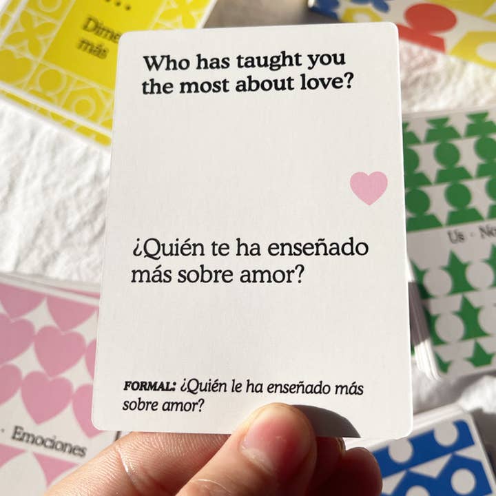 Hija De Tu Madre – Jogo de cartas por atacado – Jogo de Cartão de Conversa Bilingue Preguntas7