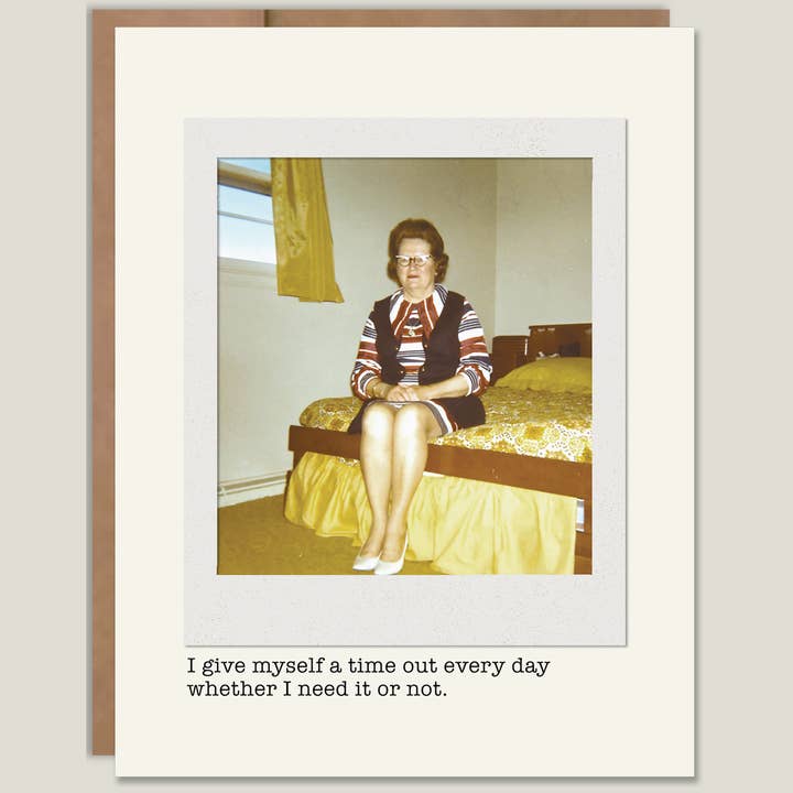 Heavenly Debbie - Wholesale Friendship Card - Everyone Needs a Time Out0