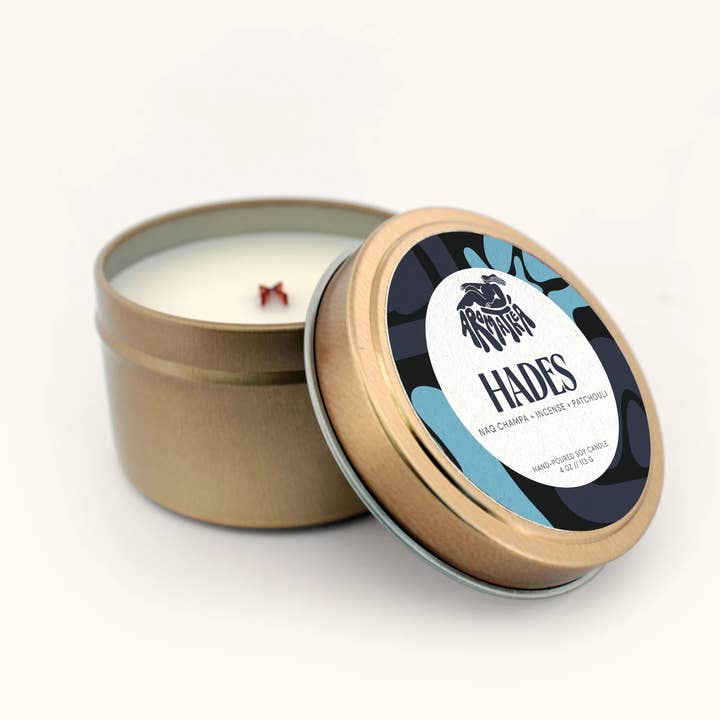 Aromatheá - Wholesale Jar/Filled Candle - Hades Candle1