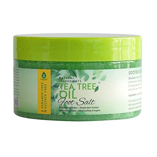Tea Tree Oil Foot Salt 10 Oz. for wholesale by Pursonic
