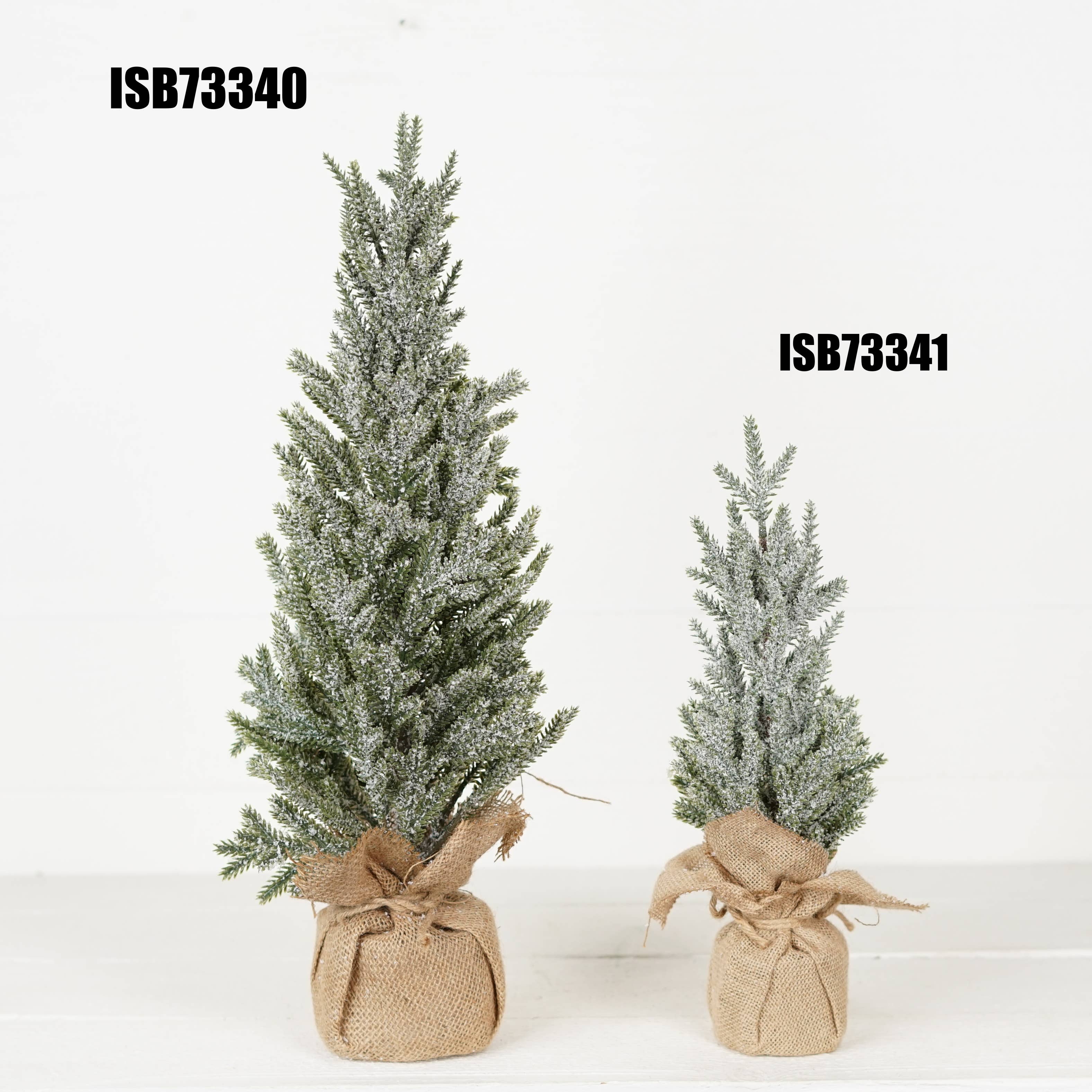 Holiday Depot Inc. - Wholesale Artificial Christmas Tree - ISB73341- 16in Snowy Cypress Pine Tree6