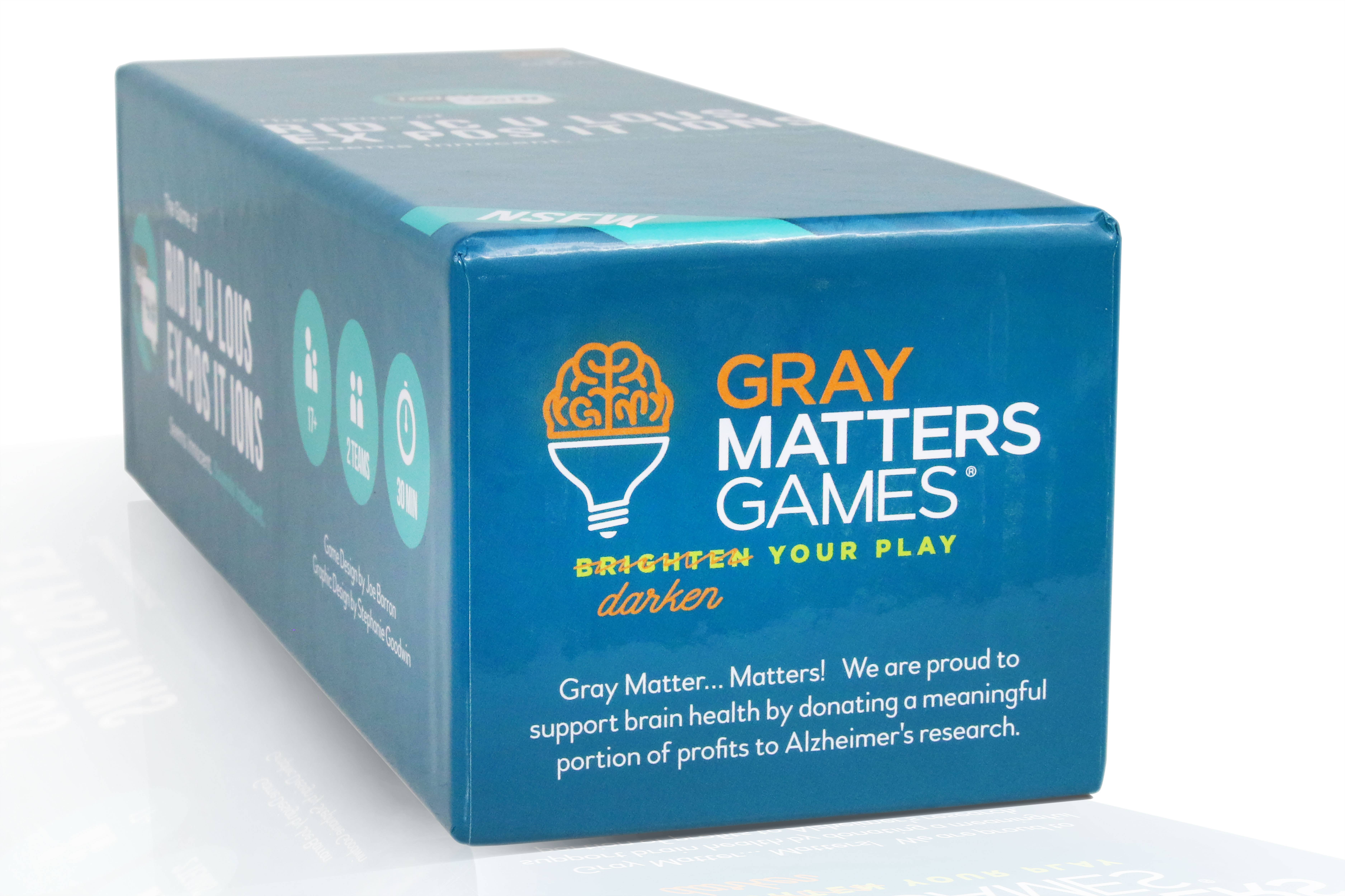 Gray Matters Games – Großhandel Kartenspiele – Das Spiel der lächerlichen Expositionen3