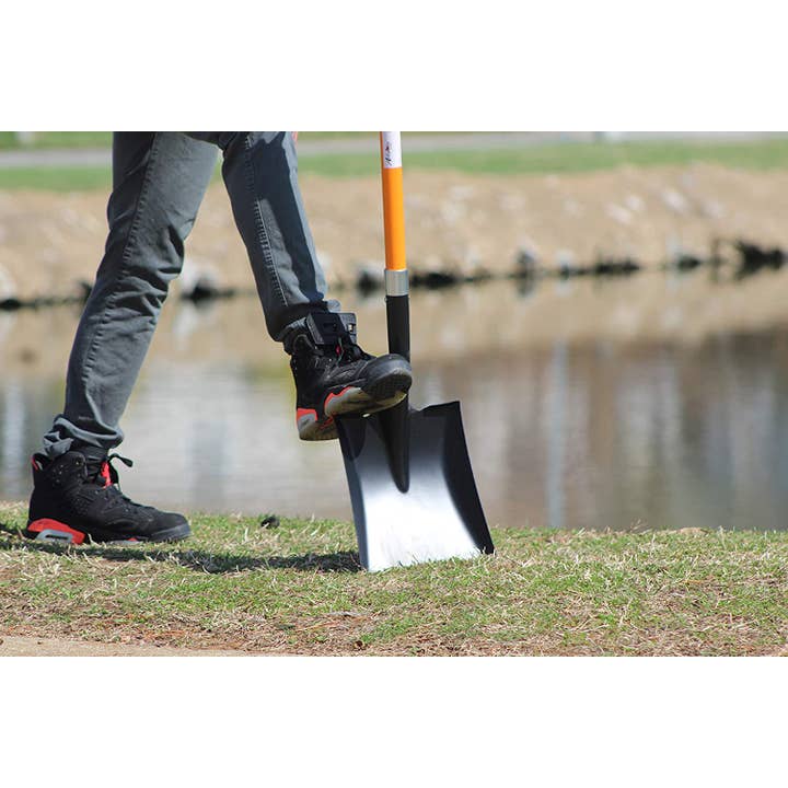 Ashman Online - Wholesale Garden Tool - Ashman Square Shovel (Large) – (6 Pack)– 41 Inches Long D Grip with Durable Handle – Premium Quality Multipurpose Orange Square Shovel with Strong.3