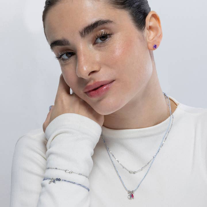 Luxenter - Wholesale Choker/Collar - Collar Luxenter de Plata de Ley 925 y Circonita Brillante acabado en rodio - Ubri1