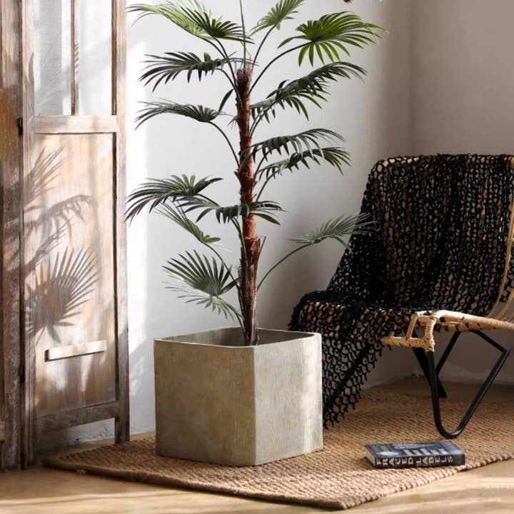 Rustic Reach - Wholesale Planter Box - StoneGrain Square Planter7