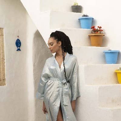 Sky Blue Elsa Kimono for wholesale by Fillandises