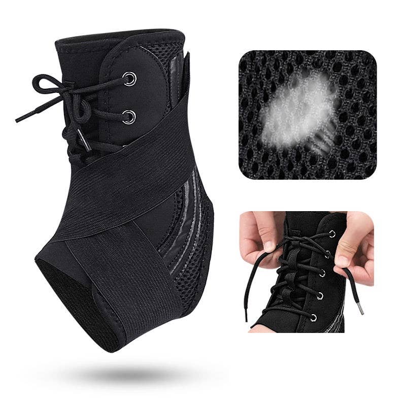 VIGOR – Großhandel Fußcreme – Knöchelbandage zum Schnüren mit Kompressionsriemen - Elastische Unterstützung2