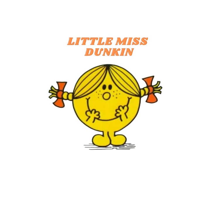 Kleine Miss Dunkin' Decal Sticker voor wholesale door mmnStudios