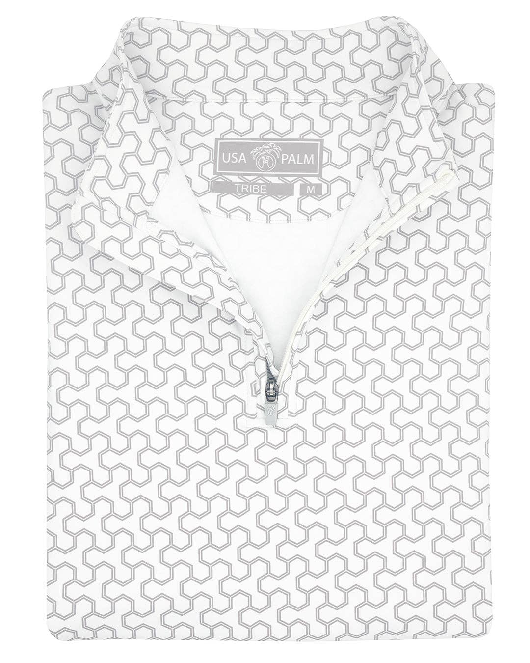 USA Palm - Wholesale Sweatshirt - Unisex - Cloud 1/4 Zip109