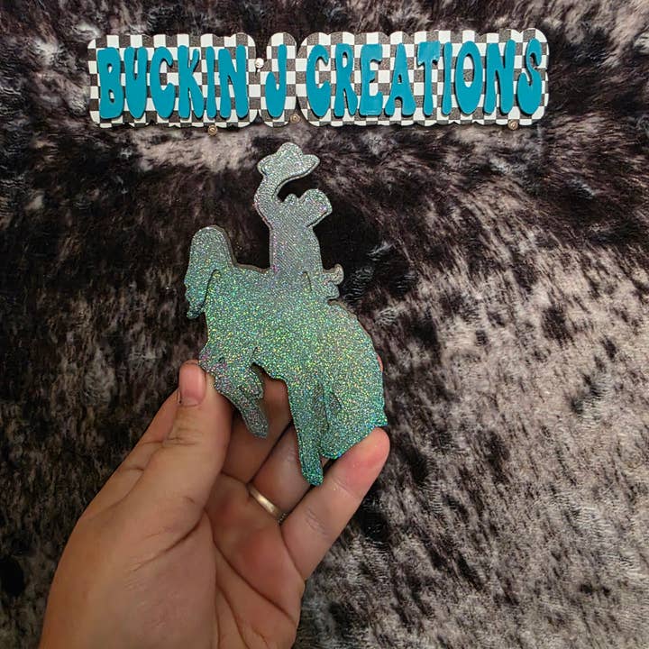 Buckin J Creations – Ambientador para carro – Mulher por atacado – Ambientador de Carro Artesanal Cowboy do Wyoming10