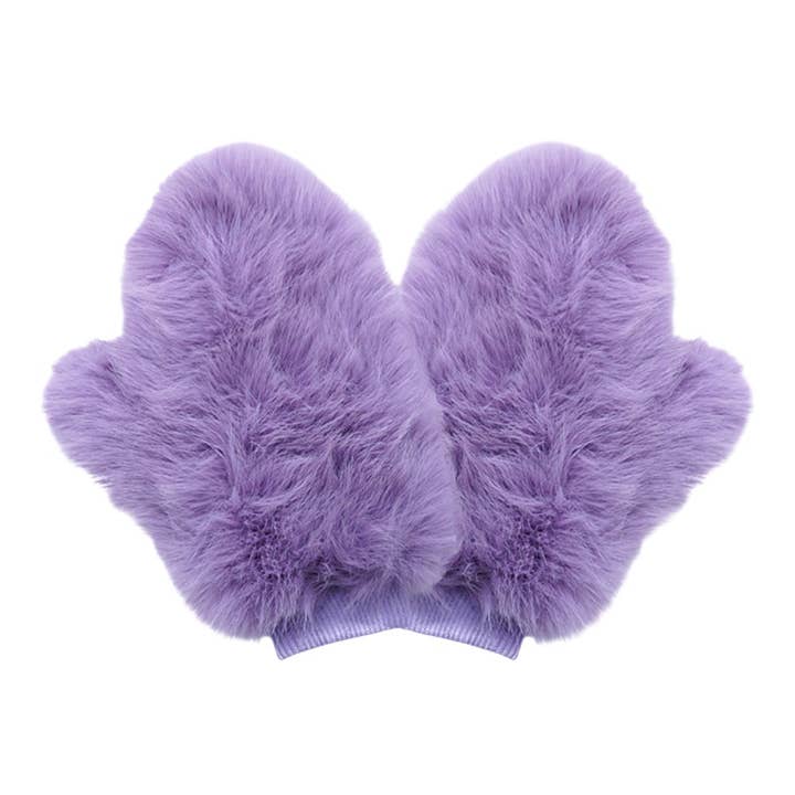 Sensibling Corp. – wholesale Vantar - Dam – Faux Fur Vante Handskar2