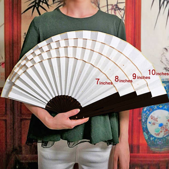 Naomi's Happy Place Shop - Wholesale Handheld Folding Fan - Bling Boots on the Ground Fan Retro Hand-held Folding Fan5